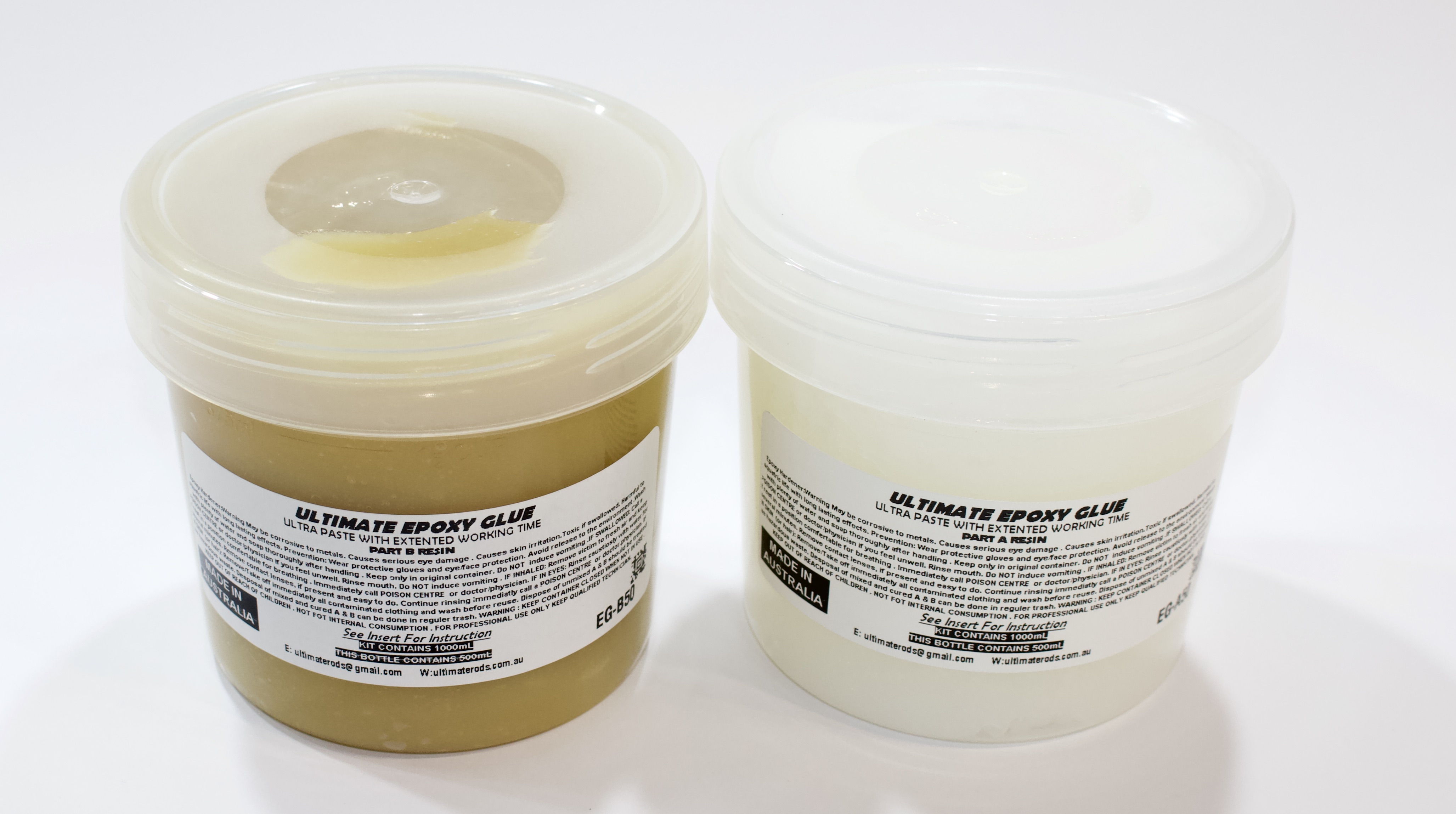 Ultimate Epoxy Glue 2 Part Kit A & B 1 Litre